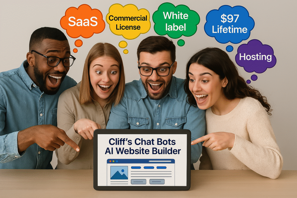 Cliff's Chat Bots AI Website Builder